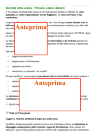 Pensare, capire, dedurre Allenare il pensiero logico e STEM con situazioni da comprendere, schemi visivi e soluzioni ragionate