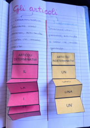 Quaderno italiano terza ottobre