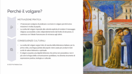 Il Sentimento Religioso e la Letteratura Francescana | PPTX+mappe e verifica