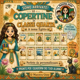 Copertine Classe Quarta_Antico Egitto