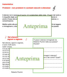 Problemi-non problemi; primo approccio all'insiemistica