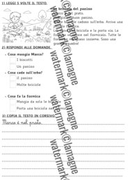 PRIMAVERA - Testi di lettura e comprensione