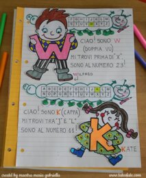 Le straniere ciarliere : y,j,k,w,x