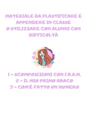 La mia cassetta degli attrezzi in classe prima