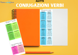 Alette coniugazione verbi