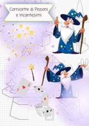Cornicette di Pozioni e Incantesimi MAESTRA PIERA