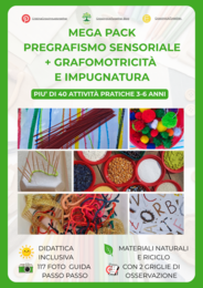MEGA PACK PREGRAFISMO SENSORIALE + GRAFOMOTRICITA' E IMPUGNATURA