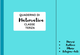 QUADERNO MATEMATICA - CL.3