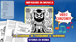 I ROMANI - I SETTE RE DI ROMA - LA CANZONE DI TARQUINIO IL SUPERBO