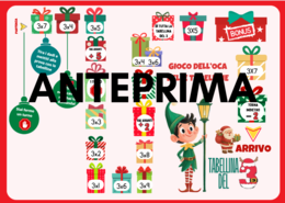 TABELLINE DI NATALE - IL GIOCO DELL'OCA