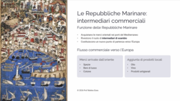 La Rinascita dei Commerci e le Repubbliche Marinare (PPTX Modificabile)