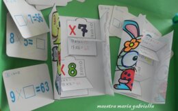 Tutte LE TABELLINE interattive creative con soggetti vari