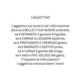 L'AGGETTIVO