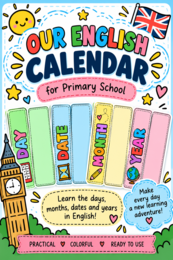🌈 Our English Calendar- Classi 3/4/5