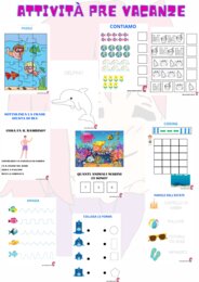 attività per l'estate e le vacanza