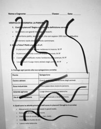 verifica pianura classe terza