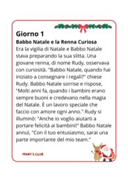 Calendario dell`Avvento