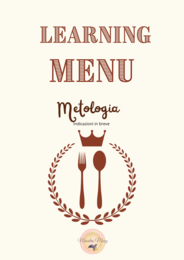 Learning Menu. Metodologia