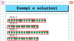 video e presentazione - DIVISIONE con e senza resto