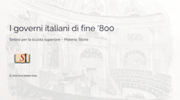 I Governi Italiani di Fine '800 | Presentazione PPTX Pronta per la Classe