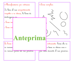 La linea; percorsi di osservazione, scoperta e classificazione