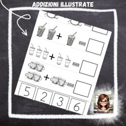 Addizioni illustrate classe prima