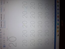 Pregrafismo tratteggio da 20 a 30