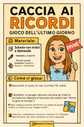 CACCIA AI RICORDI- SCUOLA PRIMARIA 1 A 5 ELEMENTARE