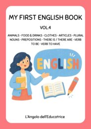My First English Book - Vol. 4 (Con Sezione Grammatica)