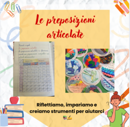 La ruota delle preposizioni articolate