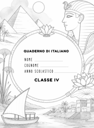 COPERTINE TEMA EGIZI CLASSE IV