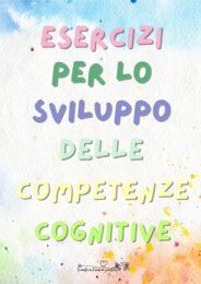 ESERCIZI PER LO SVILUPPO DI COMPETENZE COGNITIVE