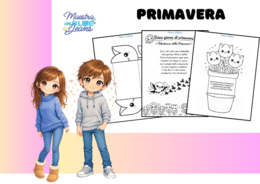 Primavera, filastrocca e biglietto