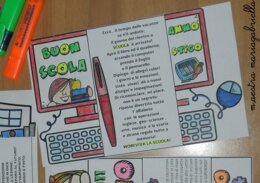 Back to school testo poetico nel computer