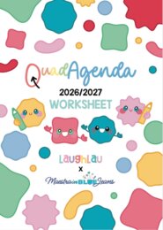 Quadagenda Worksheet in collaborazione con LAUGHTLAU