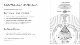 La Divina Commedia: Struttura, Cosmologia e Poetica (Slide PPTX + Verifica e Soluzioni)