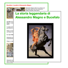 la leggendaria storia di Alessandro Magno e di Bucefalo