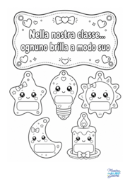 Decorazione luci e lampadine