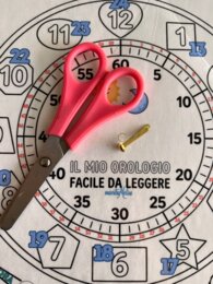 Orologio facile con storia e fumetto