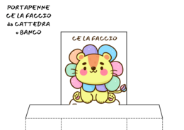 Portapenne - Leone