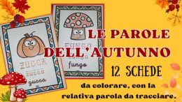 SCHEDE LE PAROLE DELL'AUTUNNO