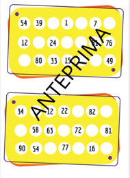 Tombola con le tabelline 2025