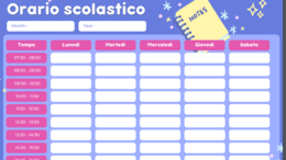 Orario Scolastico Docenti