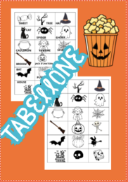 Bingo di Halloween per la Scuola Primaria (20 cartelle + tabellone + vocabolario)
