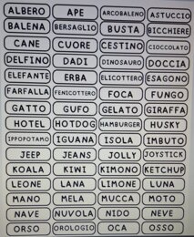 Flashcard dell'alfabeto