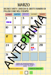 Calendario matematico/classe prima