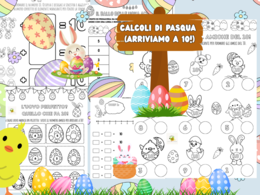 Pasqua e la Magia del 10: Il Kit Didattico Completo per la Classe Prima! 🐣