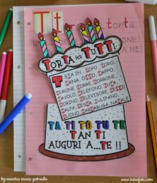 Lettera T in Torta per TuTTi
