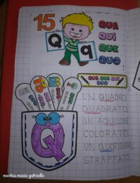 Lettera Q tascabile interattiva