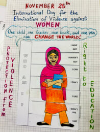 International Day for the Elimination of Violence against WOMEN: the story of MALALA